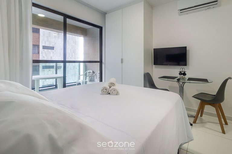 Apto Vista Mar Pé na Areia em Boa Viagem IAA0504