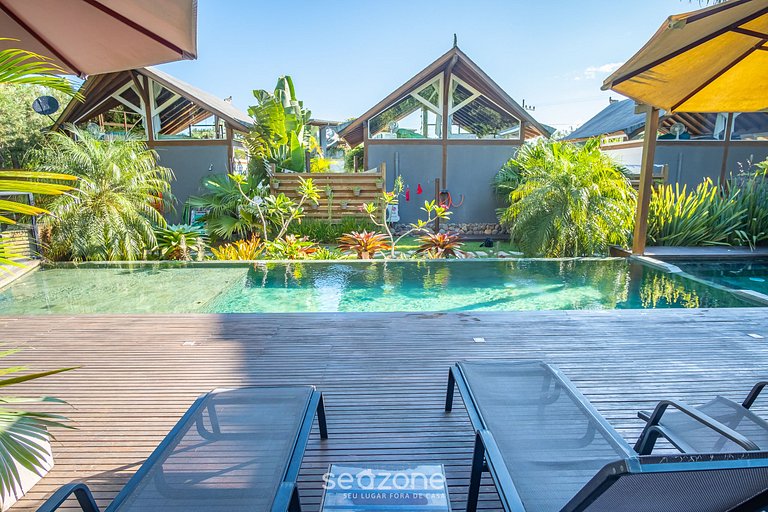 Hermosa Cabaña ent Barra Ibiraquera y Rosa VGZ0006