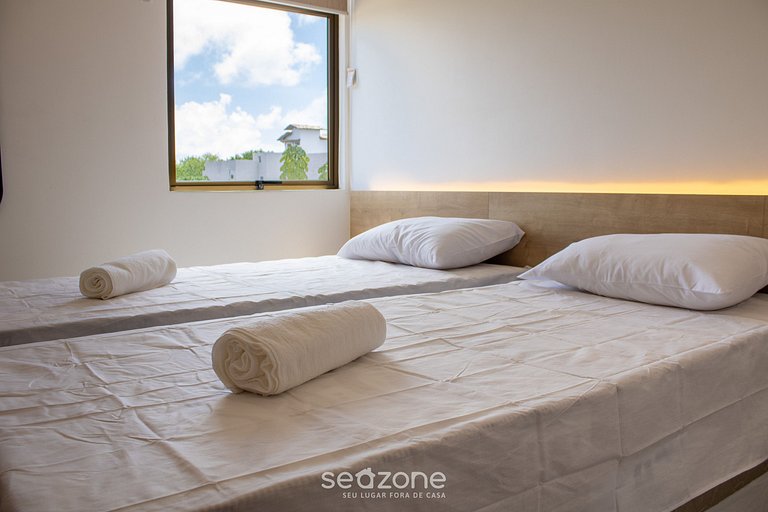 Apt confortável prox a Praia de Tatuamunha TMHB102