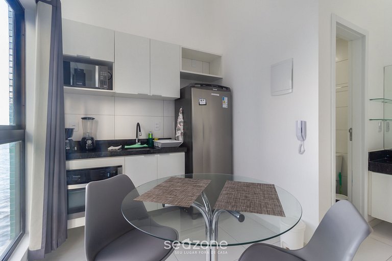 Apto Vista Mar Pé na Areia em Boa Viagem IAA1003