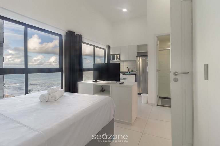 Apto Vista Mar Pé na Areia em Boa Viagem IAA1003