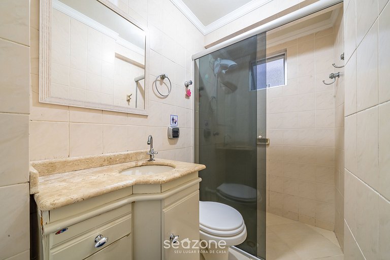 Ótimo apto pé na areia em Balneário EDG403