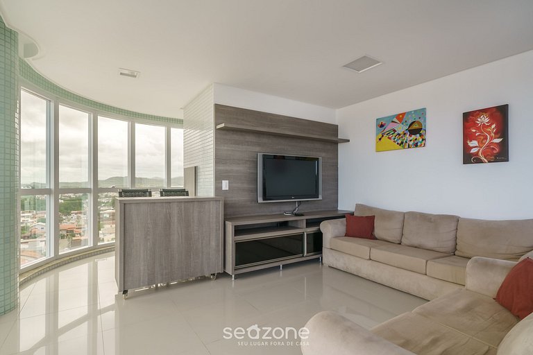 Apto Aconchegante Vista Mar em Piçarras VCE1102