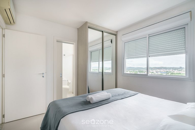 Apto Aconchegante Vista Mar em Piçarras VCE1102