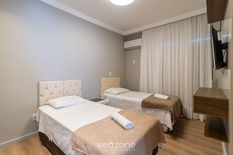 Apart completo en el centro de Floripa EDC402