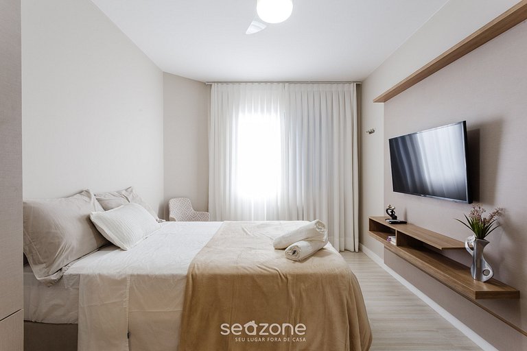 Encantador apt 500m de la playa en Jurerê RIV101