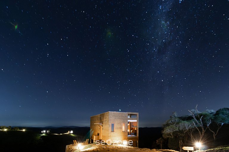 Cabana c/ lareira prox. de Florianópolis VST033