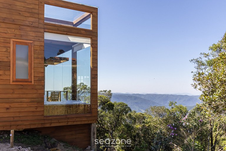 Cabana c/ lareira prox. de Florianópolis VST033