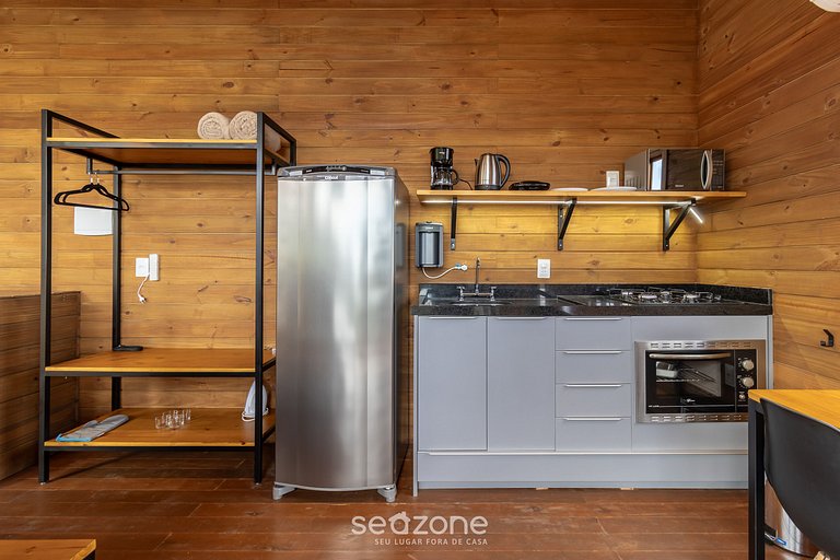 Cabana c/ lareira prox. de Florianópolis VST033