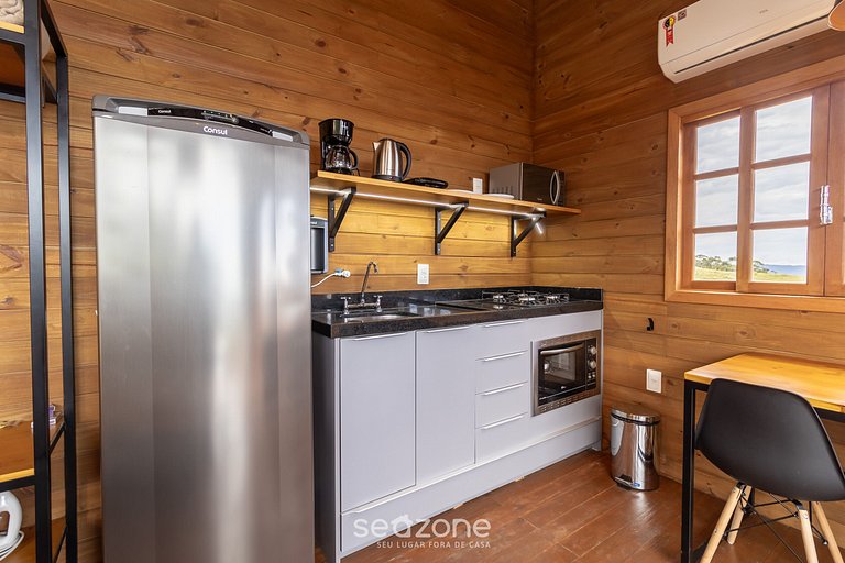 Cabana c/ lareira prox. de Florianópolis VST033