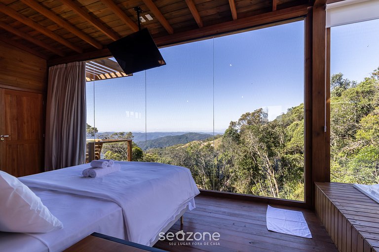 Cabana c/ lareira prox. de Florianópolis VST033