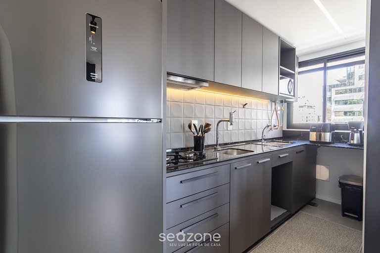 Moderno estudio en el centro, Florianópolis ECH504