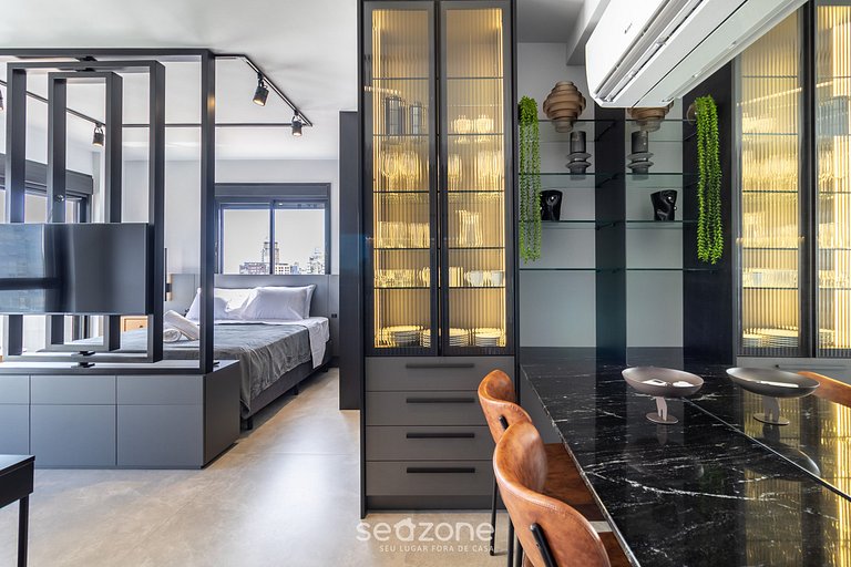 Moderno estudio en el centro, Florianópolis ECH504