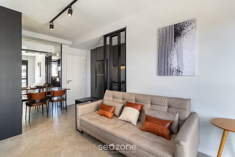 Studio moderno no Centro de Florianópolis ECH504