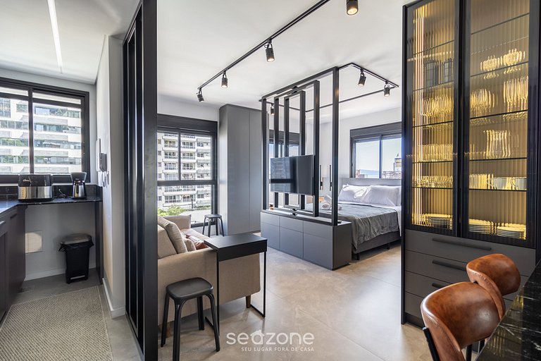 Moderno estudio en el centro, Florianópolis ECH504