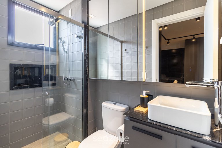 Moderno estudio en el centro, Florianópolis ECH504