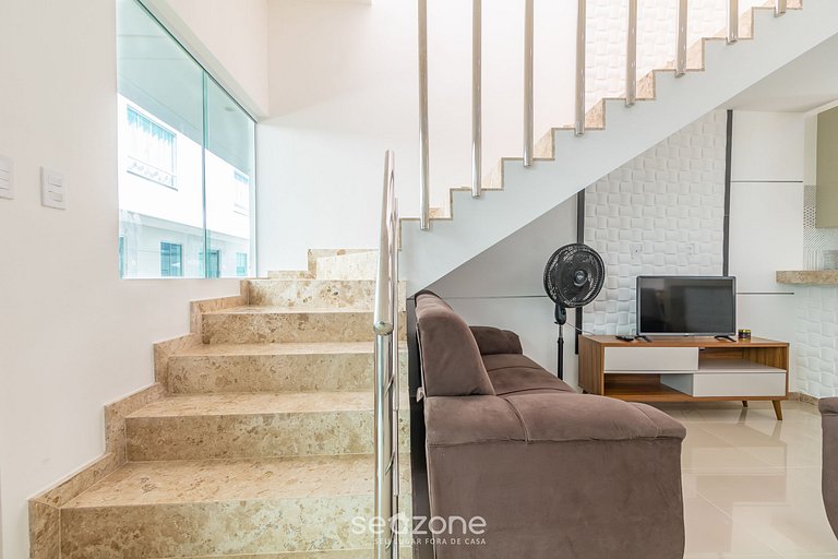 Hermoso Apto a 400m de Playa de Taperapuã EDT0009