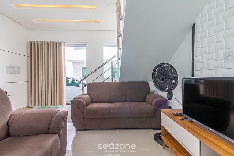 Hermoso Apto a 400m de Playa de Taperapuã EDT0009