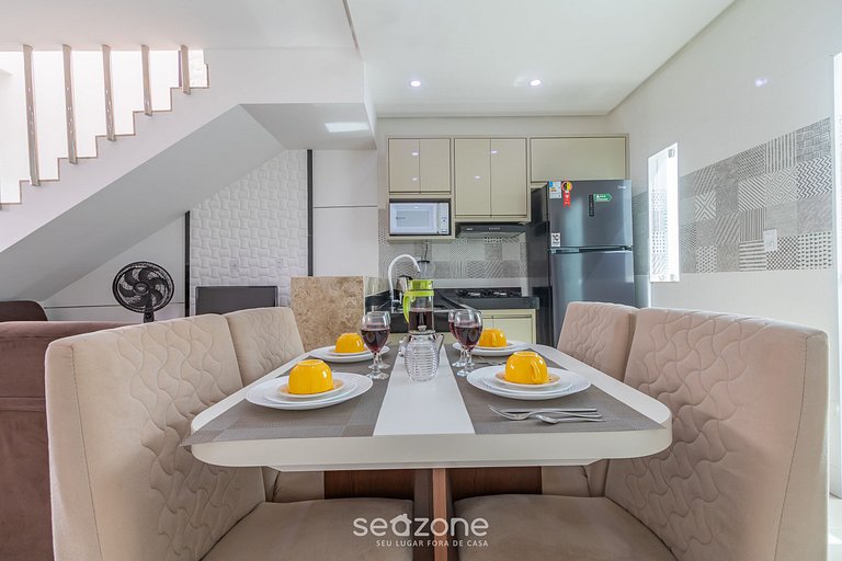 Hermoso Apto a 400m de Playa de Taperapuã EDT0009