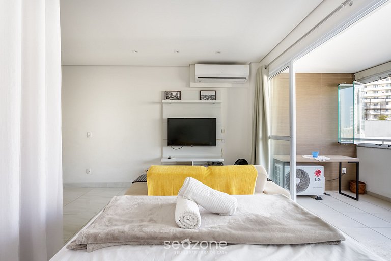 Studio c/ Piscina próximo a Catedral da Sé CGF135