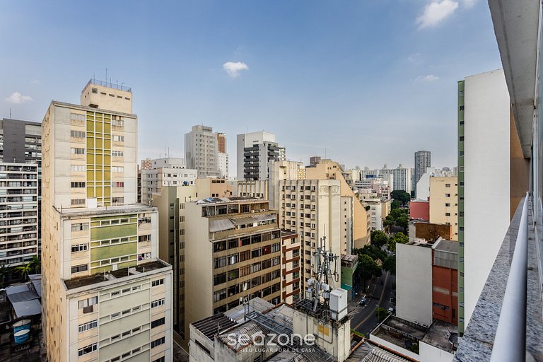 Studio c/ Piscina próximo a Catedral da Sé CGF135