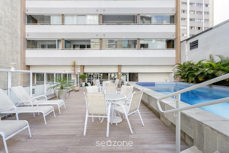 Studio c/ Piscina próximo a Catedral da Sé CGF135