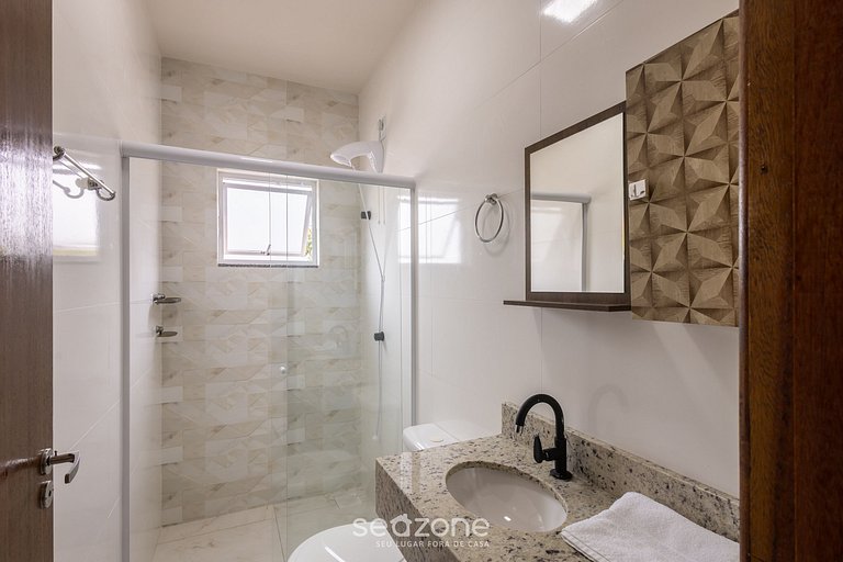 Casa 2Q c/ churrasq. próximo da praia RHE201