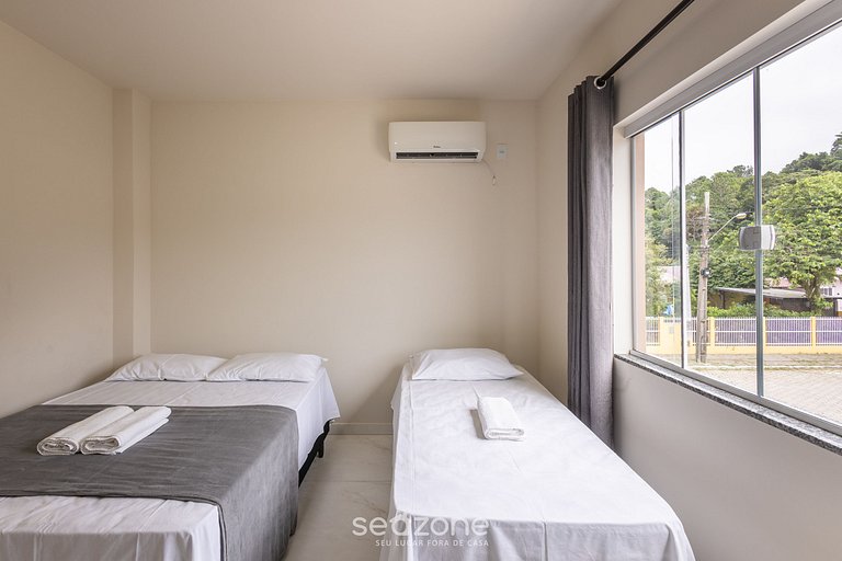 Casa 2D c/ parrilla próx. de la playa RHE201