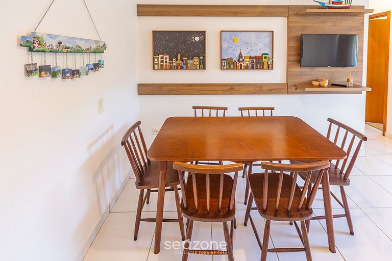 Precioso apartamento con balcón y barbacoa ECU102