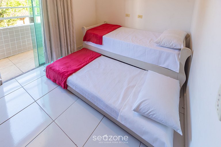 Precioso apartamento con balcón y barbacoa ECU102