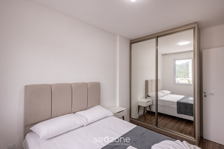 Dpto vista mar c/ parrilla en Itapema – SBN0705