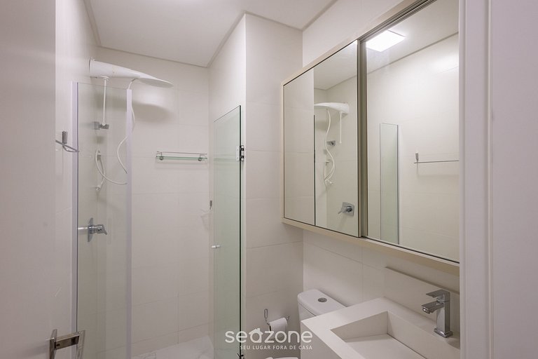 Apto Vista Mar c/ churrasq. em Itapema SBN0705