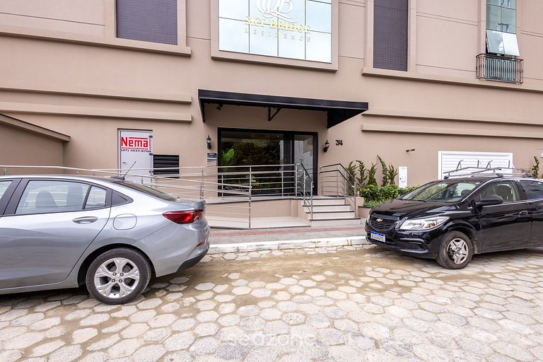 Dpto vista mar c/ parrilla en Itapema – SBN0705