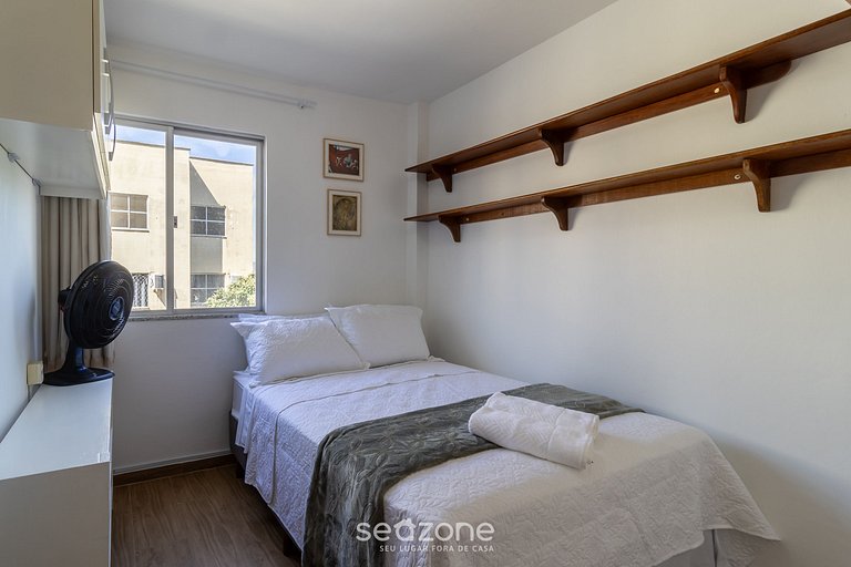 Apto Confortável em via Gastronômica - CAS014