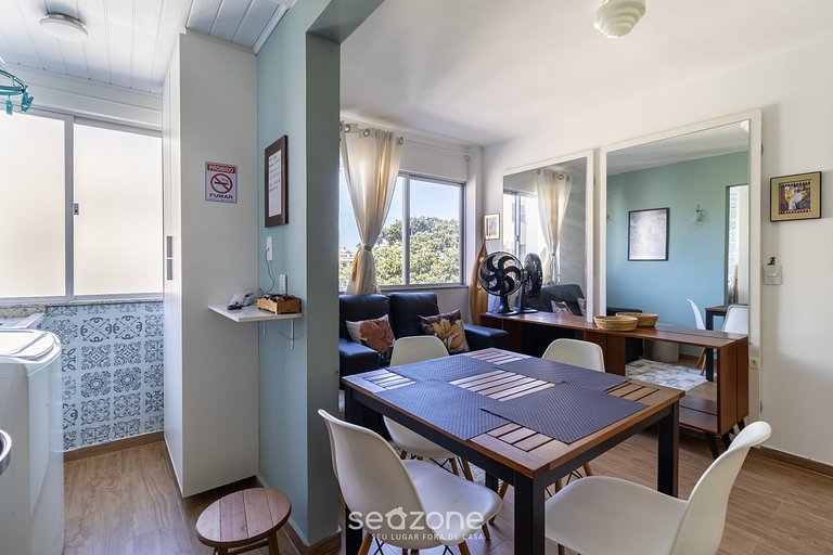 Apto Confortável em via Gastronômica - CAS014