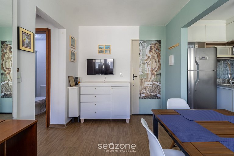 Apto Confortável em via Gastronômica - CAS014