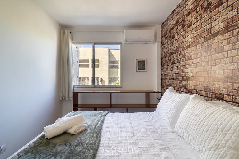 Apto Confortável em via Gastronômica - CAS014