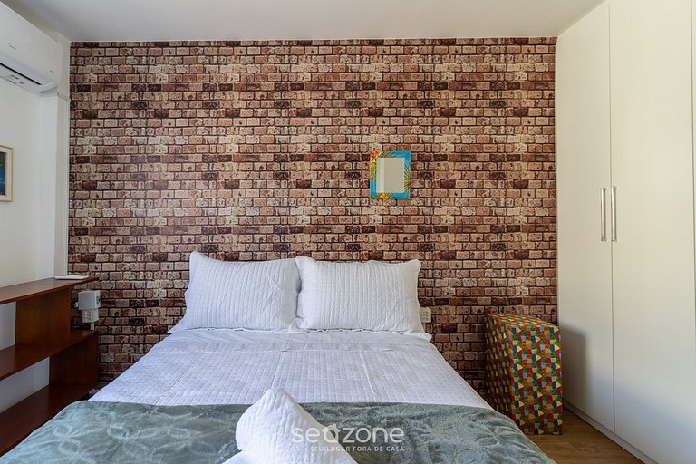 Apto Confortável em via Gastronômica - CAS014