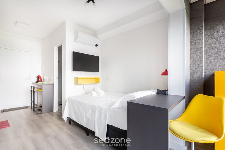 Estudio en Condominio c/ Piscina São Paulo THK0202