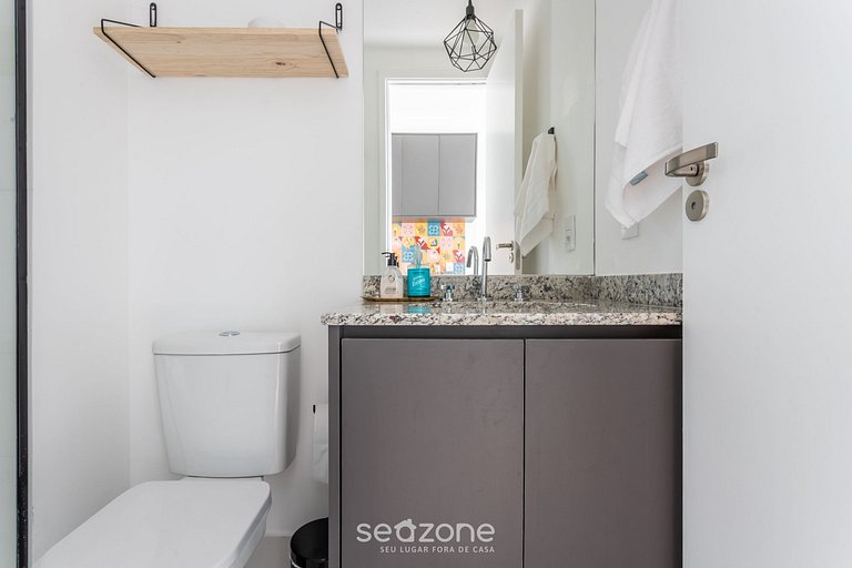 Estudio en Condominio c/ Piscina São Paulo THK0202