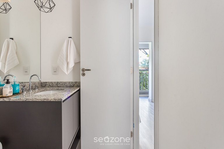 Estudio en Condominio c/ Piscina São Paulo THK0202