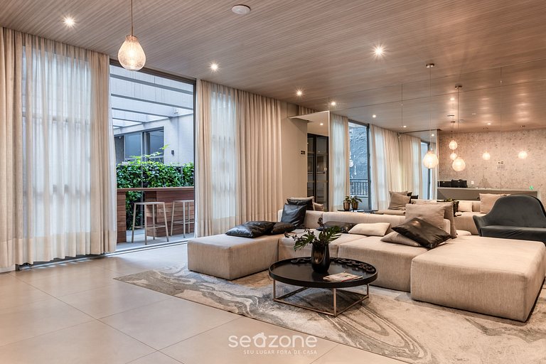 Estudio en Condominio c/ Piscina São Paulo THK0202