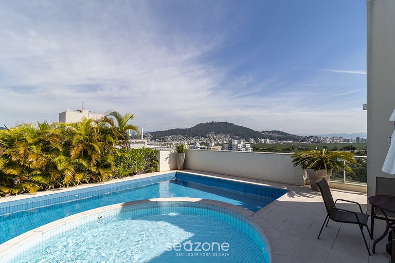 Apto con Barbacoa Privada y Piscina PEA1301