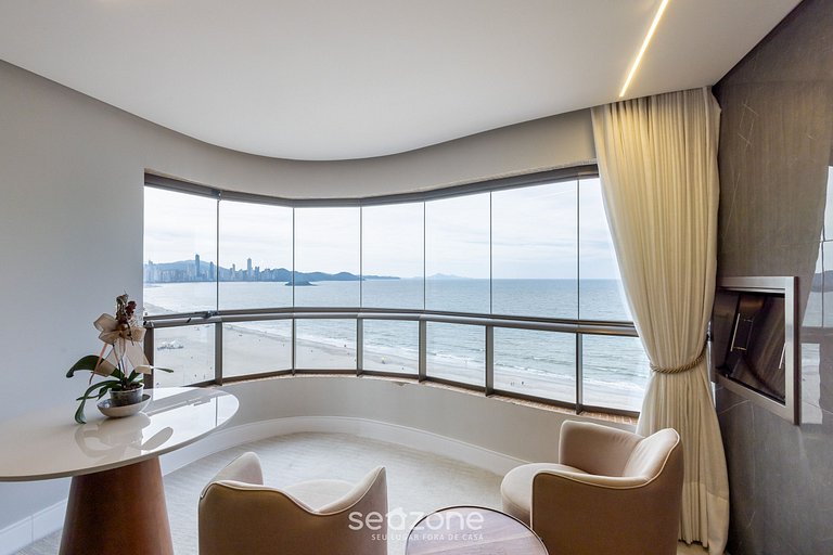 Apto 3Q c Vista Mar Churrasq. Garagem - BC VLD1002