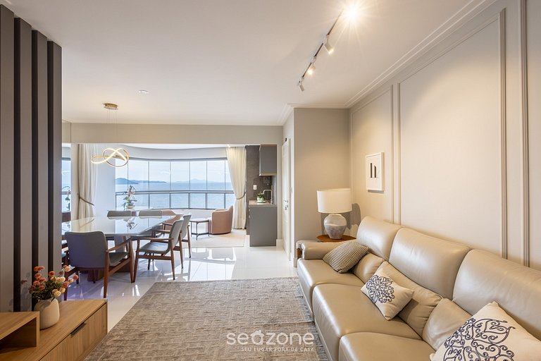 Apto 3Q c Vista Mar Churrasq. Garagem - BC VLD1002