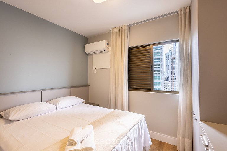 Apto 3Q c Vista Mar Churrasq. Garagem - BC VLD1002