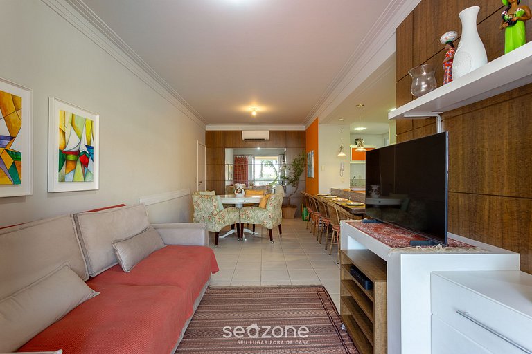 Cómodo Apartamento Cerca del Mar en Floripa RVG101