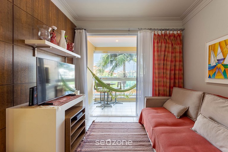 Confortável Apto quadra mar em Floripa RVG101