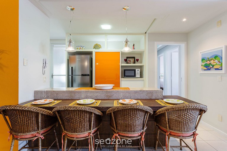 Cómodo Apartamento Cerca del Mar en Floripa RVG101