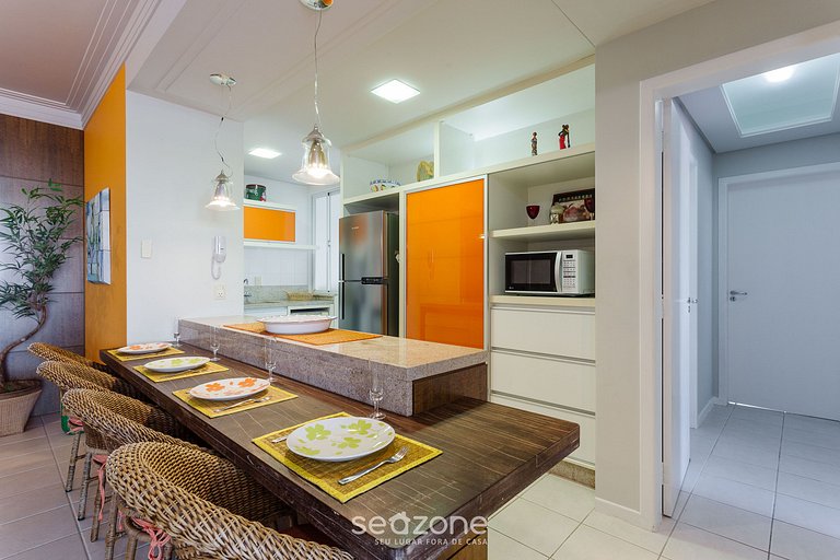 Cómodo Apartamento Cerca del Mar en Floripa RVG101